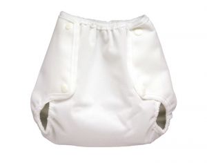 POPOLINI Culotte de Protection Vento  Pressions - Blanche Large 9 - 15 kg