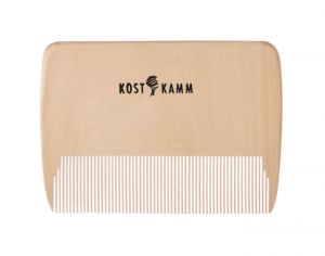 KOST KAMM Peigne  Poux et Crotes de Lait Bb en  Bois - Extra-fin