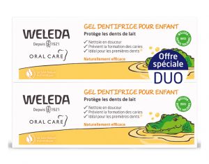 WELEDA Duo Gel Dentifrice Enfant