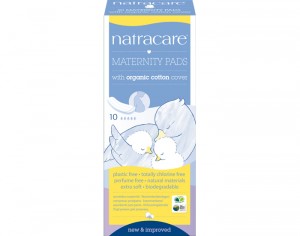 NATRACARE Serviettes Hyginiques Post Partum - Boite de 10