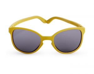 KI ET LA Lunettes de Soleil Enfant Wazz - 2-4 ans Jaune Moutarde