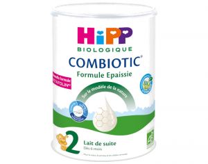 HIPP Lait de Suite 2 Combiotic Formule Epaissie - Ds 6 mois - 800g