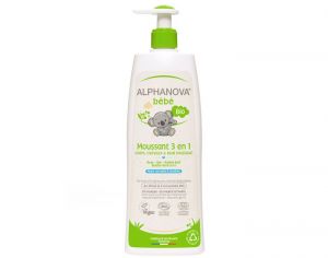 ALPHANOVA Bb Moussant 3 en 1 Corps et Cheveux - 500 ml